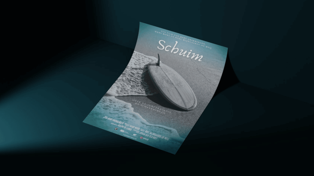 Banner voor de filmposter van de documentaire Schuim