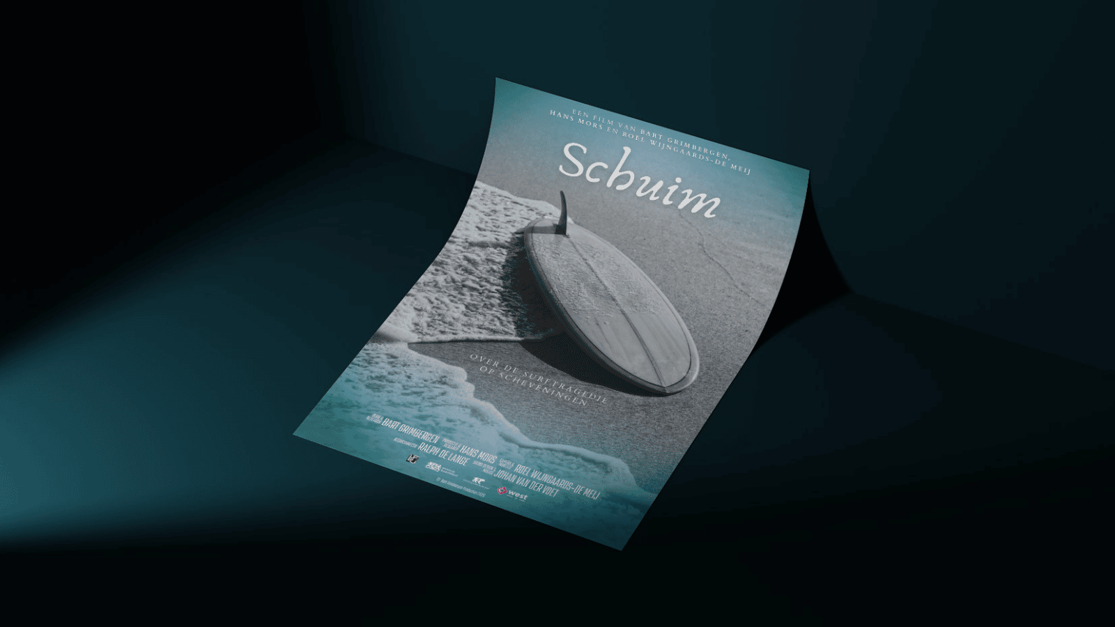 Banner voor de filmposter van de documentaire Schuim